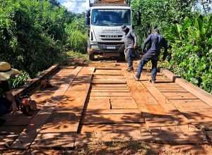 Prefeitura recupera três pontes na região do Facão